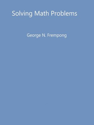 cover image of Solving Math Problems